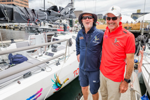 Edward Curry-Hyde and Scott Robertson, co-skippers of Toucan.     	Image: CYCA | Salty Dingo