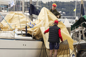 SAILING - Noakes Sydney Gold Coast 2025 - Preparations on Esprit