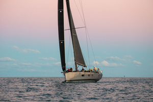 Daguet 2 approaching the finish.    Image: CYCA/Ashley Dart