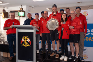 GWM Pennant Hils, 1st IRC Corinthian and the Bill Psaltis Memorial Trophy.    Image: CYCA | Ashley Dart