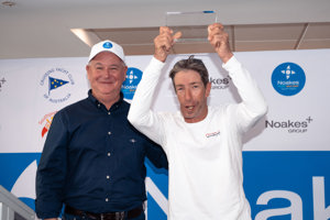 Antipodes, 3rd Overall, collected by navigator Bradshaw Kellett.     Image: CYCA | Ashley Dart