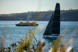 URM Group approaching the finish.   Image: CYCA | Ashley Dart