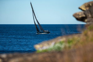 Moneypenny approaching the entrance to Sydney Harbour.   Image: CYCA | Ashley Dart
