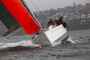 2025 Tollgate Island Race start - Pacific Road Xanthus.   Image: CYCA | Vito Feremans