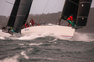 2025 Tollgate Island Race start - Bacchanal.    Image: CYCA | Ashley Dart