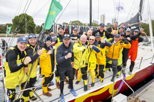 80th ROLEX Sydney Hobart Yacht Race - crew of Noahs II.  Image: CYCA/Salty Dingo