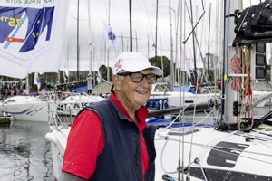 Tony Ellis owner of ‘Midnight Rambler’ doing his 55th race.  