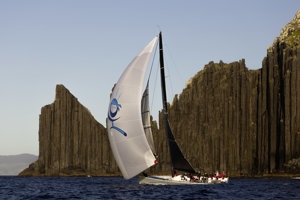 Rounding Tasman Island

NO LIMIT, Sail No: AUS98888, Owner and Skipper: David Gotze, Club: CYCA, NSW, Design: Reichel/Pugh 63, LOA (m): 19.2, Year: 2008