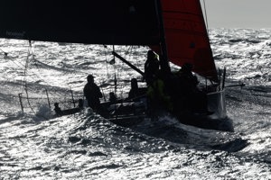 BACK 2 BLACK, Sail No: AUS1, Owner and Skipper: Sean Langman, Club: CYCA, NSW, Design: Reichel/Pugh GP42, LOA (m): 12.8, Year: 2007
