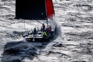 BACK 2 BLACK, Sail No: AUS1, Owner and Skipper: Sean Langman, Club: CYCA, NSW, Design: Reichel/Pugh GP42, LOA (m): 12.8, Year: 2007