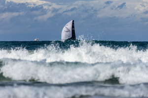 Minerva approaching the finish.     Image: CYCA | Ashley Dart