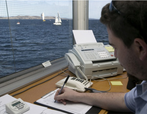 The RYCT finishing box on Castray Esplanade