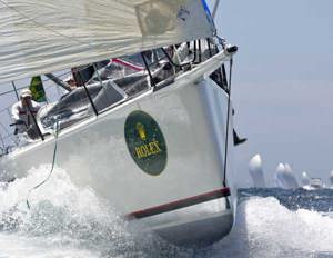 Alan Brierty's Reichel Pugh 62 Limit on her maiden voyage to Hobart