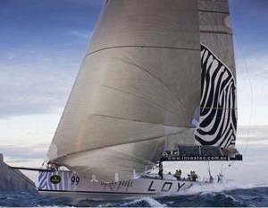 Sean Langman and Anthony Bell's supermaxi Investec LOYAL at Cape Raoul