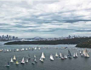 Start of the 67th Rolex Sydney Hobart Yacht Race