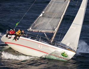 Roger Hickman and crew towards sundown on the 2nd day