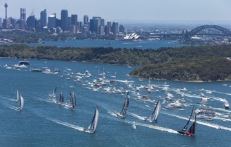 Photo Gallery:  Rolex's Carlo Borlenghi captures the Rolex Sydney Hobart Yacht Race Start