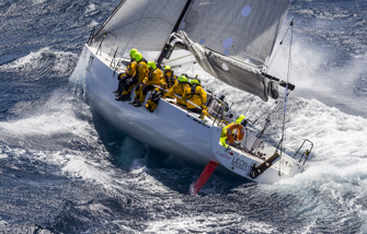 French yacht takes second place 