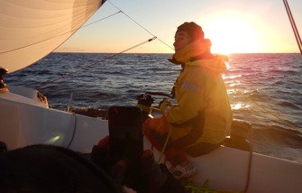 VIDEO | Wax Lyrical early on Day 4, approaching Fingal Head