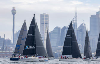 Start of the 2024 Noakes Sydney Gold Coast Yacht Race