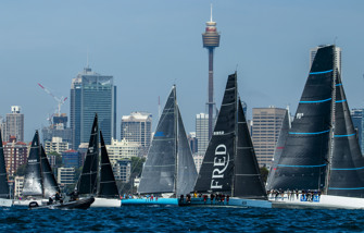 Bird Island Race pre-start overview