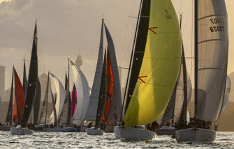 Cabbage Tree Island Race Pre-start overview