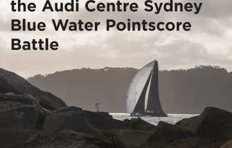 At the turning mark: the Audi Centre Sydney Blue Water Pointscore Battle