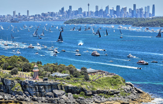 PHOTOS | 2024 Rolex Sydney Hobart - race start images