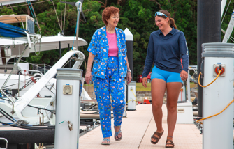 Pioneering Skipper offers sage advice to teenage rookie