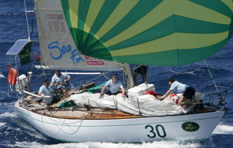 A dozen boats out of the Rolex Sydney Hobart Yacht Race