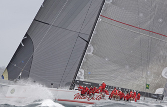A roller coaster stop and start for the Rolex Sydney Hobart race fleet