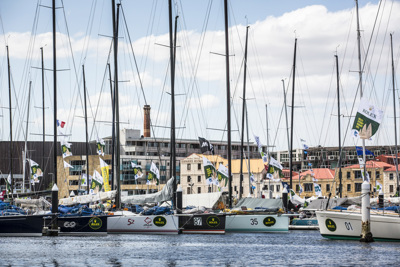 The fleet continues to arrive in Hobart