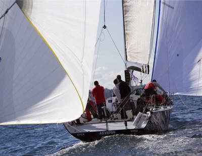 A colorful start to the 23rd Audi Sydney Gold Coast Yacht Race