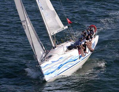Smallest boat leads Audi Sydney Gold Coast Yacht Race overall