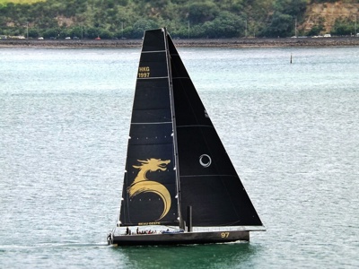 ‘Dark Horse’ arrives race ready for Rolex Sydney Hobart