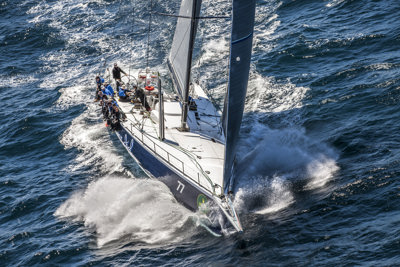 Black Jack and Giacomo go hard at it in Rolex Sydney Hobart