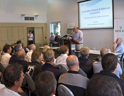 Cold. Wet. Uncomfortable. Must be a Rolex Sydney Hobart