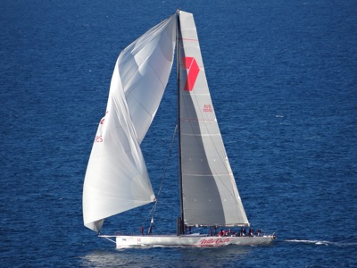 Video: Wild Oats XI crossing the finish line 