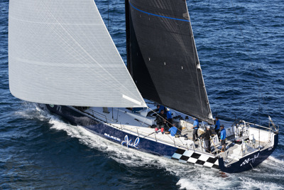 Boats on TV pre-race with Black Jack