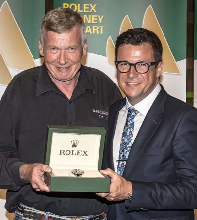 Trophy presentation closes 2015 Rolex Sydney Hobart Yacht Race 