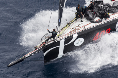 Michael Coxon on board Perpetual LOYAL