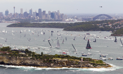 Clipper Race on board 71st Rolex Sydney Hobart Yacht Race