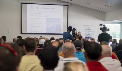 Last minute checks – then they’re away 