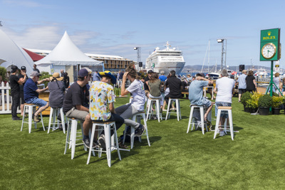 Photos from the Hobart Race Village