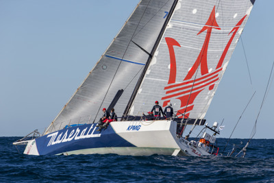 Maserati third to cross the line