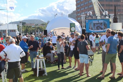Hobart Race Village now open!