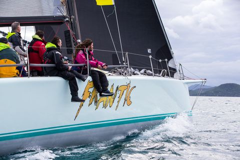 Interview with Mike Martin, skipper of Line Honours boat Frantic