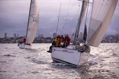 VIDEO | Watch as the boats left Sydney under a setting sun.