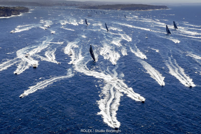 PHOTOS | Start of the Rolex Sydney Hobart