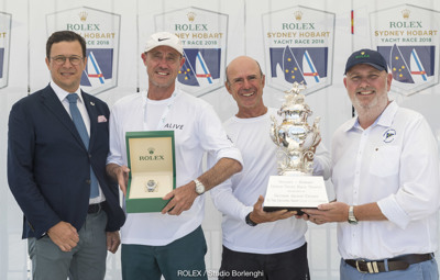 Rolex Sydney Hobart 2018 - Official Trophy Presentation